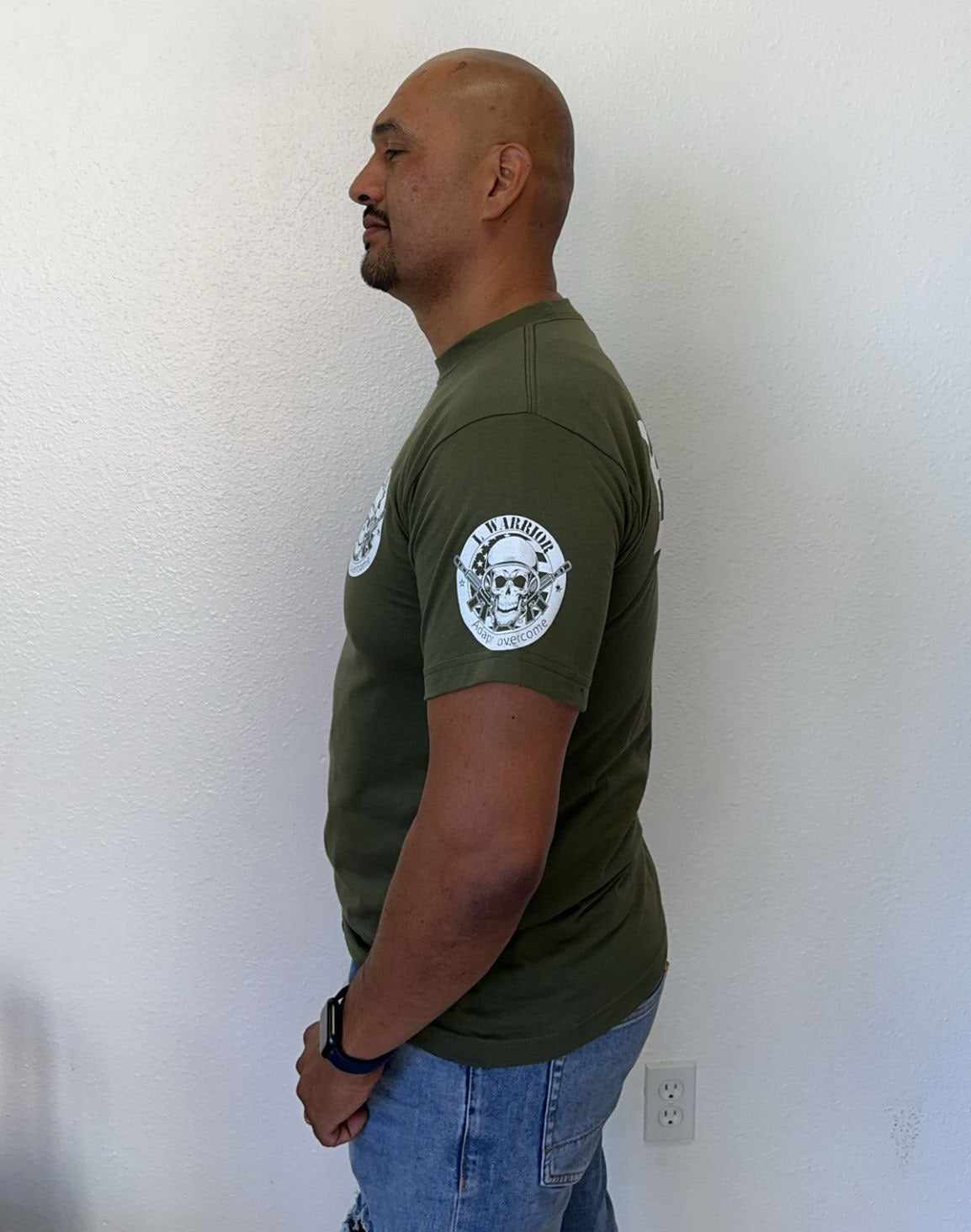 Jhon 15:13 T-shirt military green